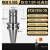 定制定制定制高精数控刀柄 bt40动平衡er刀柄精雕机夹头CNC加工中 白色 BT40-ER20-150L