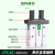 定制平行气爪MHZL2-25D小型气动手指气缸夹爪MHZ2-10D/16D/20D/32 MHZ2-25D双作用 送防尘套