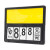 稳斯坦 W1037 (2个)挂式价格牌 超市商场标牌可擦写双面标价牌果蔬生鲜标签牌 黑色A5标价牌