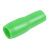 星期十 V-2（绿）/100只 冷压端子线鼻护套电缆电线色套接线端子绝缘保护套线耳软胶套定制