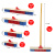 卫洋 WYS-349 木柄彩丝硬毛地刷 物业长杆刷瓷砖地板卫生间刷子 29CM
