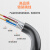 福为胜（FUWEISHENG）复合成品光缆室外单模铠装带电源线光纤免熔接光纤入户线 8芯+2*1.0电源 200米