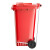Supercloud  全国标准分类户外垃圾桶 大号塑料环卫分类垃圾桶-240L有害垃圾  侧踏款