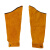 易美丽诺 LC0325 牛皮电焊防护套袖加厚防火花耐磨防烫护臂防护劳保袖套均码（1双装） 黄色 