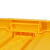 沸耐笙 FNS-22401 医疗废物垃圾桶 100L黄色特厚脚踏 1个