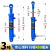 鸣驰 小型单双向液压油缸油顶液压泵站 450行程 