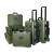SMRITI军绿色防护箱IP67防水等级手提设备安全工具箱摄影拉杆箱 442暗夜绿+海绵