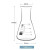 玻璃三角烧瓶烧杯锥形瓶1503002505001000ml化学实验器材 250ml广口