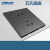 simon 五孔插座i6air荧光灰色钢底板超薄面板定制