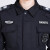 海斯迪克 HKZJ-33 保安服 工作服作训服执勤衣 夏季短袖套装+标志+腰带+帽子 180
