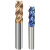 欧威斯加硬钨钢铣刀65度硬质合金涂层平底刀热处理材料专用CNC数控刀具SN9450 1.0*3*4*50*4F-650古铜