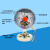 驭舵耐震隔膜304不锈钢电接点压力表抗硫盐酸腐蚀衬四氟 普通耐振电接点法兰式定制