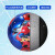 迪士尼（Disney）儿童足球 漫威PVC车缝幼儿园学生卡通足球训练球玩具球3号4号 3号蓝色蜘蛛侠升级款足球