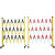 PE塑料伸缩注水护栏 临时可移动围栏 折叠试市政道路施工隔离栏定制 2.5米长