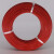 铁氟龙耐高温线国标0.5 0.75 1 1.5平方道闸检测器停车场地感线圈 红色50米国标 1.5平方毫米