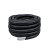 鸣固 黑色包塑金属软管 塑料穿线管波纹管电线电缆保护套管蛇皮管 加厚19mm（10米价格）