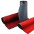 雅的 裁剪门口过道PVC复合底双条纹吸尘地毯红色宽2米长1米两米起拍  定制品