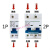 适用直流断路器100安 空气开关DC12V 24V48V72伏 大电流空开125A 1P 125A