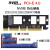 SSD硬盘M.2 NVME转接PCIE PCI-E4.0 X1 X4 X8 x16高速扩展转换卡 黄色