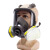 晋广源 CF6800A防毒面具 呼吸防护面罩口罩6800A单面具 需搭配滤毒盒使用