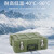京顿 800*600*700MM滚塑箱 便携器材箱给养物资精密仪器箱空投箱装备箱 军绿色空箱