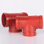 寸寸加厚镀锌管水管自来水管铁水管钢管加工外丝对丝 DN80(3寸)*40CM (加厚)