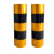 鸣灵 ML-TYB02 黄黑防撞贴 警示胶带 1000mm*1000mm（单位:张）黄黑相间