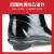 斯铂格 BGH-42 绝缘雨靴 高压电工防护绝缘靴 耐磨防滑耐酸碱橡胶劳保安全靴 黑色 30kv（中筒）*37