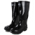 回力雨鞋户外钓鱼防水不易滑雨靴耐磨水鞋 838黑色高筒 42码 