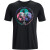 安德玛（Under Armour）男式 Tri Globe 短袖 T 恤 (001) Black / Pitch Gray XX-Large