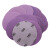 芙蓉花（FURONGHUA） 自粘植绒砂纸 3英寸75mm紫色砂纸 打磨汽车漆面砂纸定制 150#