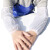谋福120透明防水套袖 PVC牛筋胶材质 防水耐油耐弱酸碱 食品劳保防护家务清洁（ 白色 袖套）