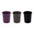 蓓尔蓝 FW1287 茶渣桶 办公室过滤桶塑料茶水桶 茶叶垃圾桶 滤茶桶 圆形紫色大号