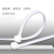 康格雅 自锁式尼龙扎带 理线带束线带 塑料捆绑扎线带 5*350mm国标（250条）