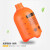 欧杜喷雾瓶洒水壶气压式喷雾器压力浇水壶喷水壶 橘色2L(加厚)+园艺三件套