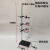 大号铁架台实验室全套支架含十字夹子铁圈烧瓶夹化学实验室滴定台 标准烧瓶夹