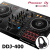 DDJ-400 FLX4控制器一体打碟机教程软件顺丰 DDJ-400黑色+先锋HDJ-CUE1耳机