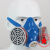 鹿凌青定制适用适用杭州蓝天牌自吸过滤式防颗粒物呼吸器面具301-XK型防 唐丰双罐防毒面罩