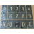 仕密达 标识牌漏字板 定制 含拼接工具 单位:个 30*30