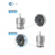 微型直流减速电机6V12V24V可调速低速正反转37-520小型电动机马达 单电机 6V10转/分