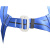 上知科锐 KR-AQD 配腰带、围杆带和2.2米后背绳 双保险 材质涤纶 蓝色 登高防护 安全带