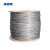 康格雅 304不锈钢透明包塑钢丝绳 Φ3mm*100米/卷 软钢丝线晾衣绳包胶涂塑带皮钢绞线