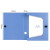 得力（deli）5602 A4 35mm 粘扣 档案盒 (计价单位：个) 蓝色