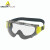 代尔塔101141护目镜 全视角橡胶框防液体飞溅防雾防灰尘刮擦打磨防风沙眼镜 透明