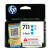 惠普（HP）惠普原装 HP711墨盒HPT120/T520绘图仪原装墨盒 711墨盒青色三支装(29mlX3)
