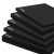 丰稚 防撞板 EVA泡棉板材 高密度泡沫板 防撞减震材料 1米*2米*10mm【60度】黑色