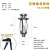花瓣螺帽灯笼型杰克拉铆螺母M5M6空心铁皮塑料板铝板锁紧膨胀螺丝 5X20（50套）