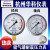 杭州富阳华科压力表储气罐耐震径向轴向耐震充油表YN60Z YN100径向耐震压力表0-1.6MPa