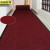 京洲实邦 灰色0.8*1.2m 商用PVC双条纹复合胶底地毯防滑可裁剪JZSB-9052
