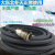 空压机气管高压防爆风炮专用管10mm喷漆汽动软管子防冻小气泵汽修 黑色内径10外径16 10米带接